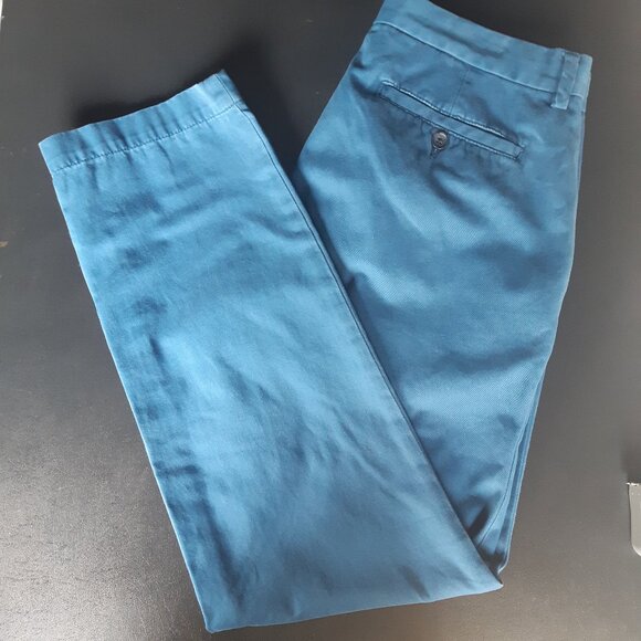 Banana Republic Emerson SZ 31"x30" Men's Cotton Blue Pants Chinos - Picture 1 of 9